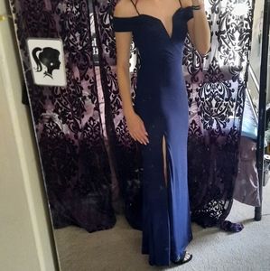 Midnight blue dress by Windsor